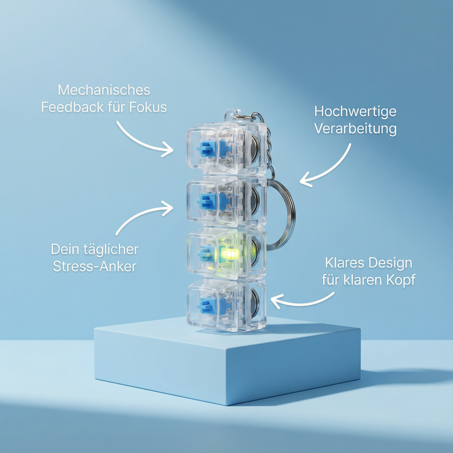 Clickie™ Stress Keychain