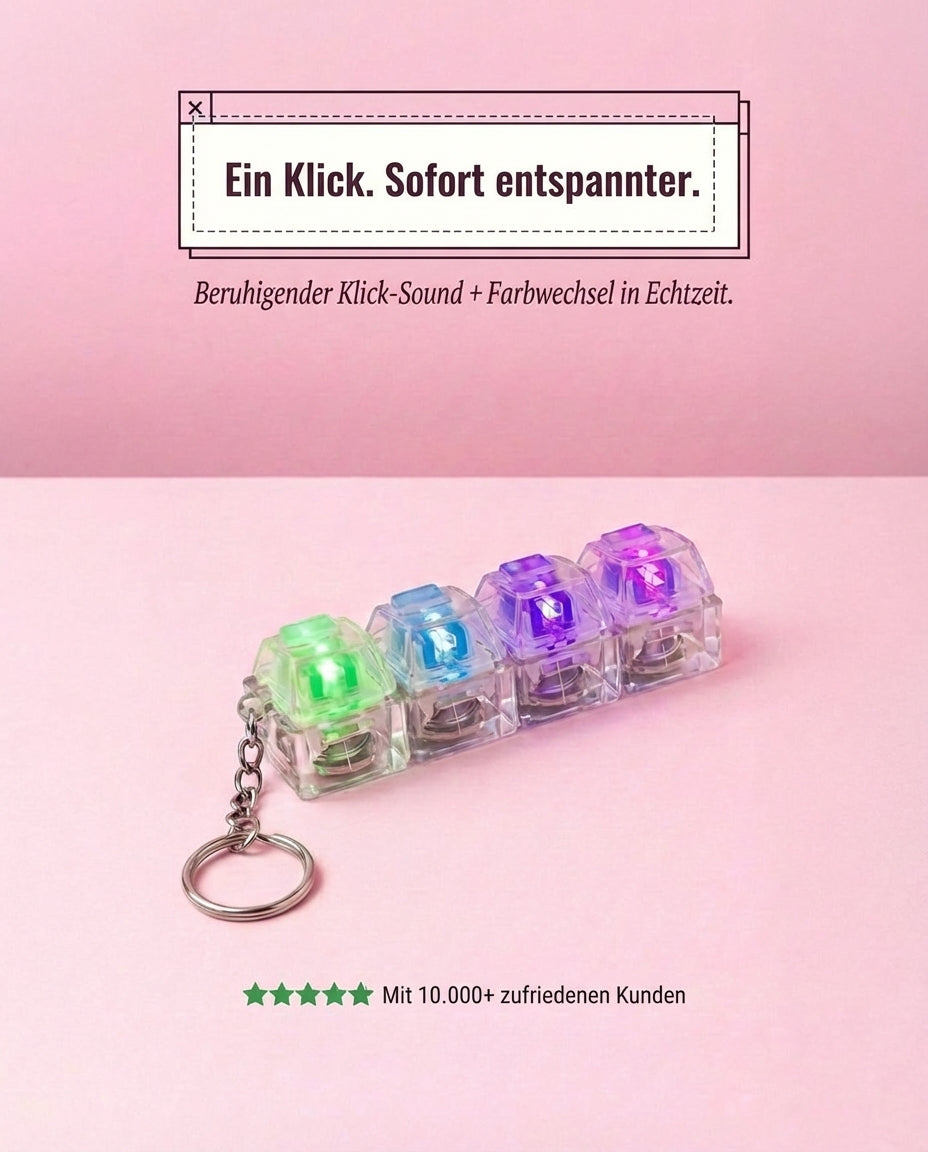 Clickie™ Stress Keychain